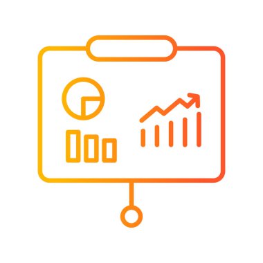 vector illustration of project management modern icon in design