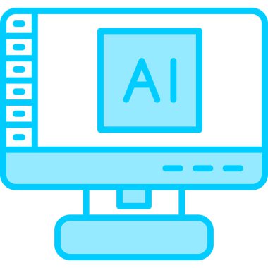 Al modern simge, vektör illüstrasyonu