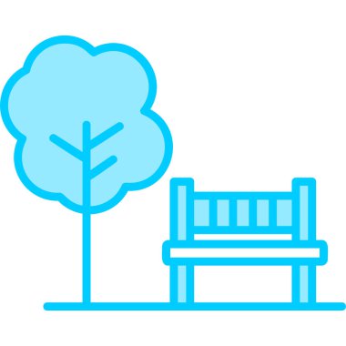 Yedek kulübesi Web simgesi basit tasarım