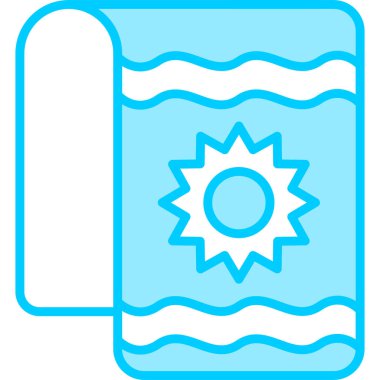 Güneş. Web simgesi basit illüstrasyon