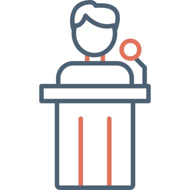 Jeopolitik. Web simgesi basit illüstrasyon 