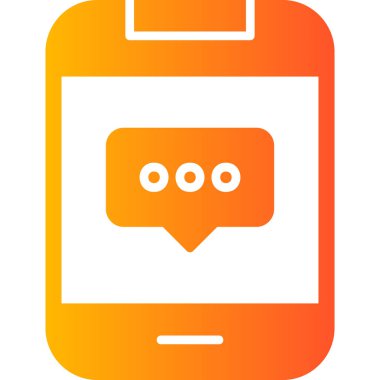 SMS simge vektör çizim