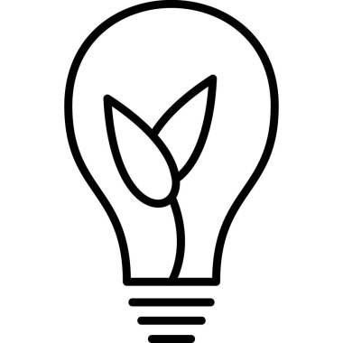 Çevre dostu modern simge, vektör illüstrasyonu