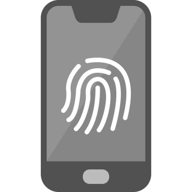 akıllı telefon simgesi vektör illüstrasyonu