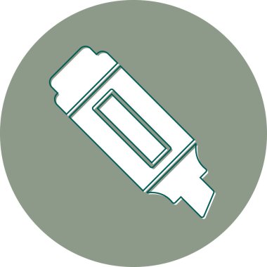 Modern b 'nin vektör illüstrasyonu eksik simgesi