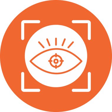 Vision icon modern vector illustration