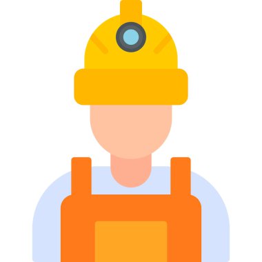 Mühendis, web simgesi basit tasarım