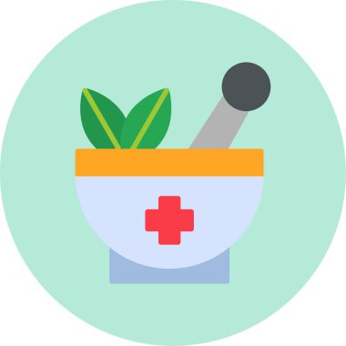 Havan topu. Web simgesi basit illüstrasyon