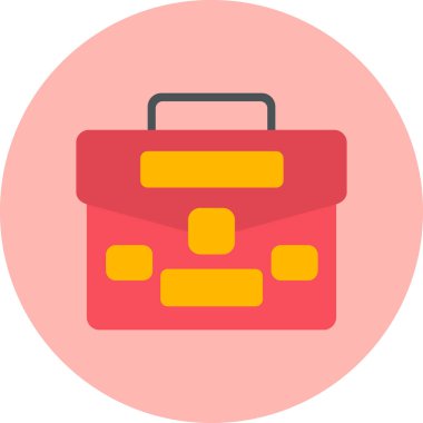 Portföy. Web simgesi basit illüstrasyon