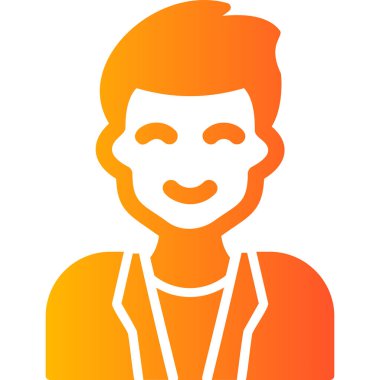 Basit avatar, doktor adamın grafiksel çizimi 