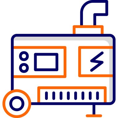 - Araba. Web simgesi basit illüstrasyon