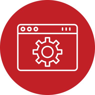 vector illustration of abstract web page 