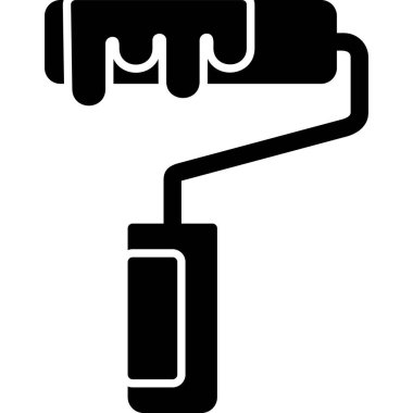 boya silindiri vektör illüstrasyonu