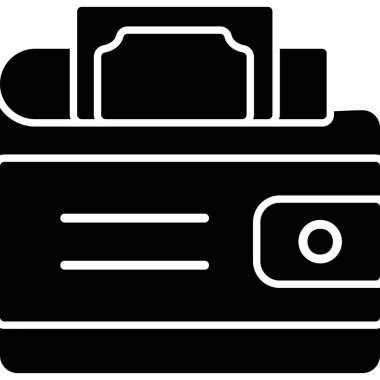 Kredi kartıyla. Basit resimleme