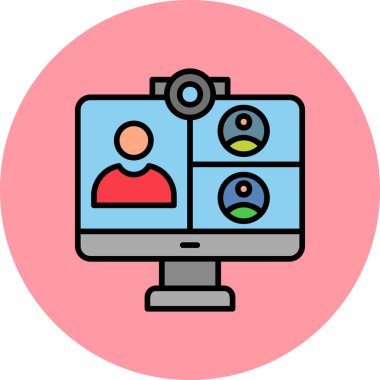 seo modern simgesinin vektör illüstrasyonu