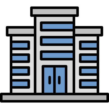 Yapı mimarisinin grafik illüstrasyonu