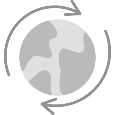 Gezegen simge vektör çizim