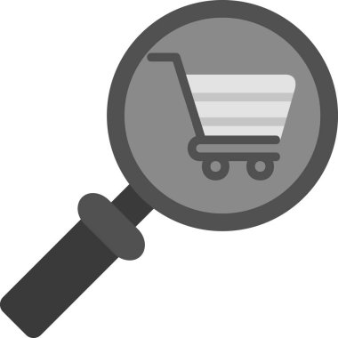 Ağ için büyüteç loupe simgesi 