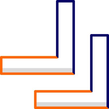 Sembol tek ağ simgesinin vektör illüstrasyonu