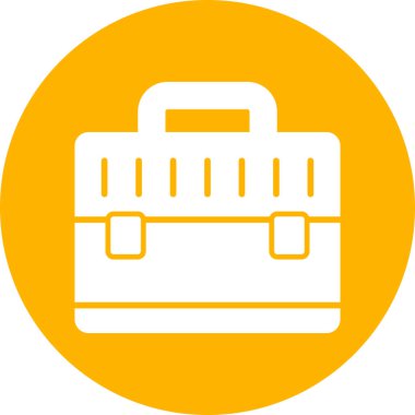 Çanta. Web simgesi basit illüstrasyon 