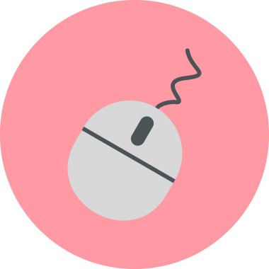 Fare. Web simgesi basit illüstrasyon