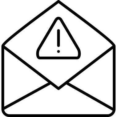 Simge vektör çizim spam