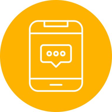 SMS simge vektör çizim