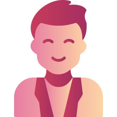 Basit avatar, doktor adamın grafiksel çizimi 