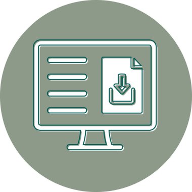 Simge vektör illüstrasyonu indir