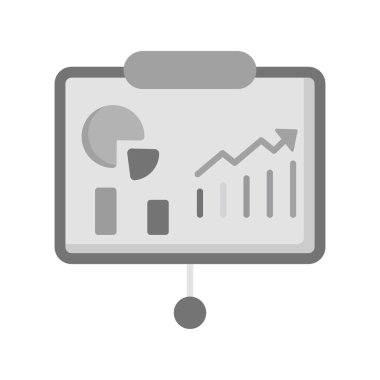 vector illustration of project management modern icon in design