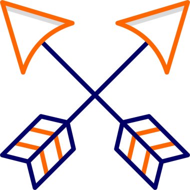 ok simgesi vektör illüstrasyonu