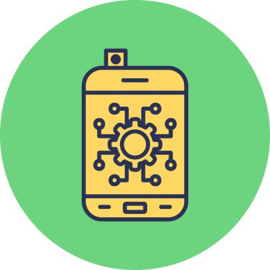 seo modern simgesinin vektör illüstrasyonu