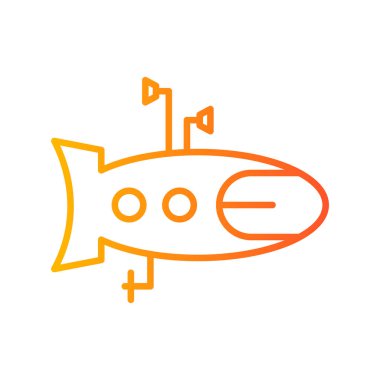 uçak ikonu vektör illüstrasyonu