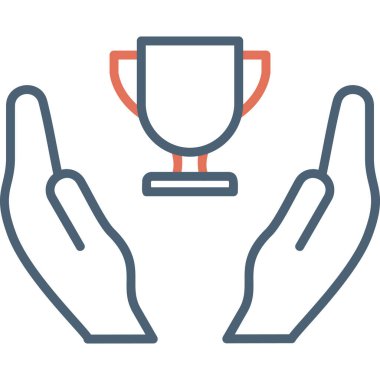 Web simgesi vektör illüstrasyonunu kazan