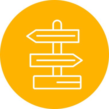 Modern İmza Panosu simgesinin vektör çizimi