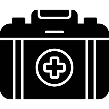 İlk yardım kiti vektör illüstrasyonu