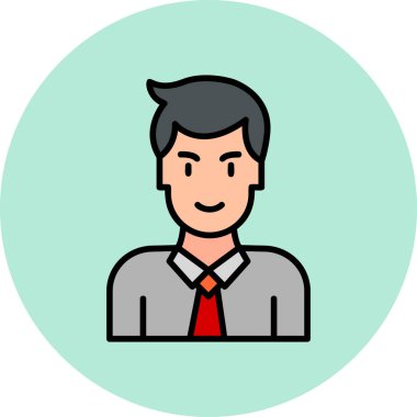 Açık Artırma web simgesi basit illüstrasyon