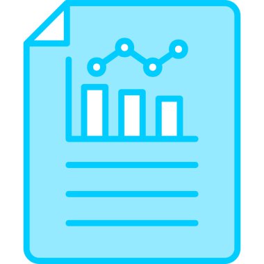 Bar Chart. web icon simple design