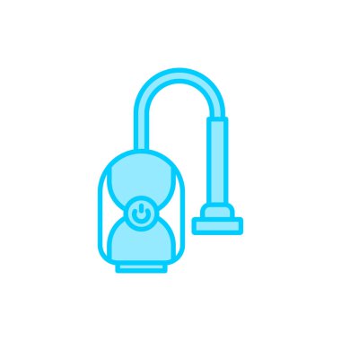 vector illustration of modern Vacuum Cleaner