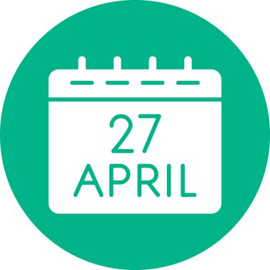 Toprak. Dünya Grafikleri Günü, Web simgesi basit illüstrasyon  