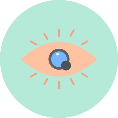 Eye icon modern vector illustration