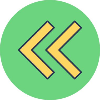 Sembol tek ağ simgesinin vektör illüstrasyonu