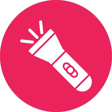 el feneri. Web simgesi basit illüstrasyon 