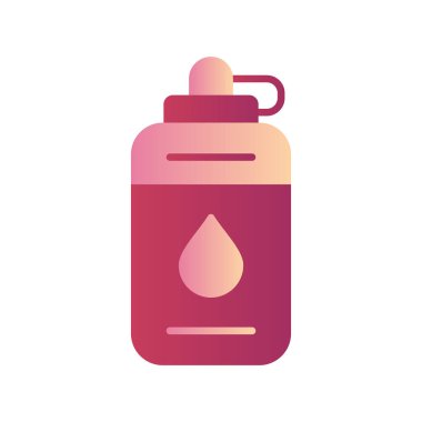 Su şişesi vektör illüstrasyon