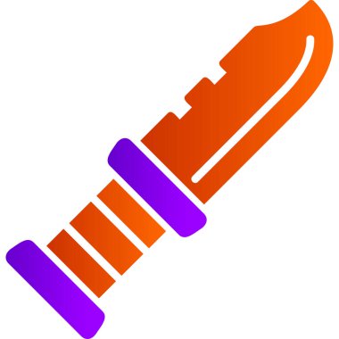 bıçak simgesi vektör illüstrasyonu