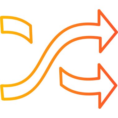 Web simgesini tazele, karıştır basit illüstrasyon