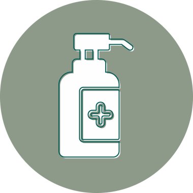 Sanitizer icon modern vector illustration