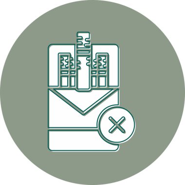 Soyut grupta sigara içilen simge yok