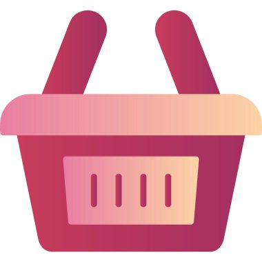 Alışveriş. Web simgesi basit illüstrasyon