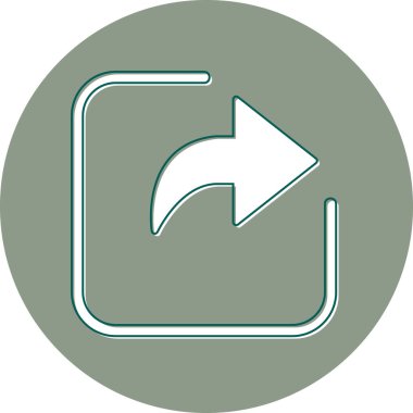 ok simgesinin vektör illüstrasyonu